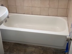 Zamena slivnog dela kade